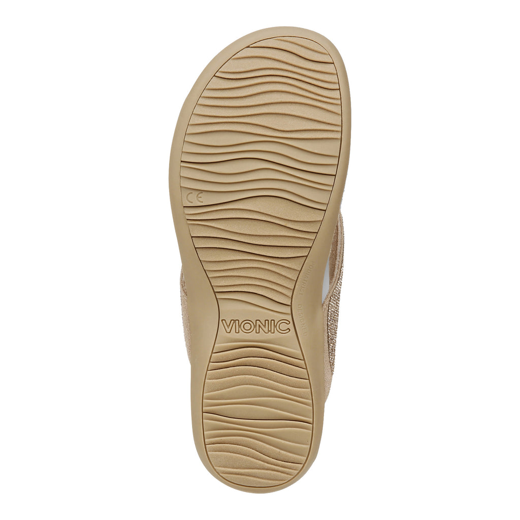 Women's Vionic Dillon Shine Sandal CHAMPAGNE I8006F1250