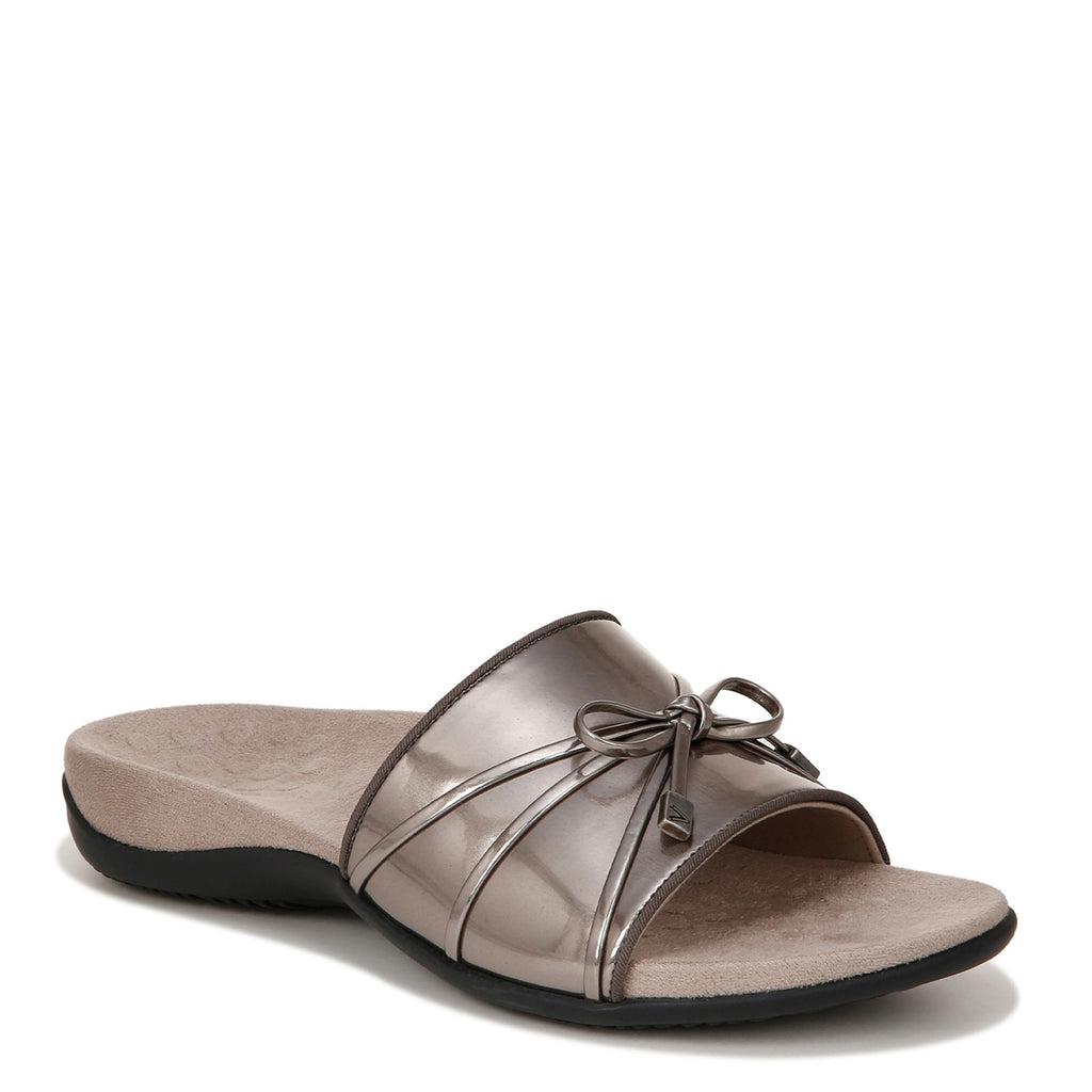 Women's Vionic Bella Slide Sandal PEWTER I8659S3020