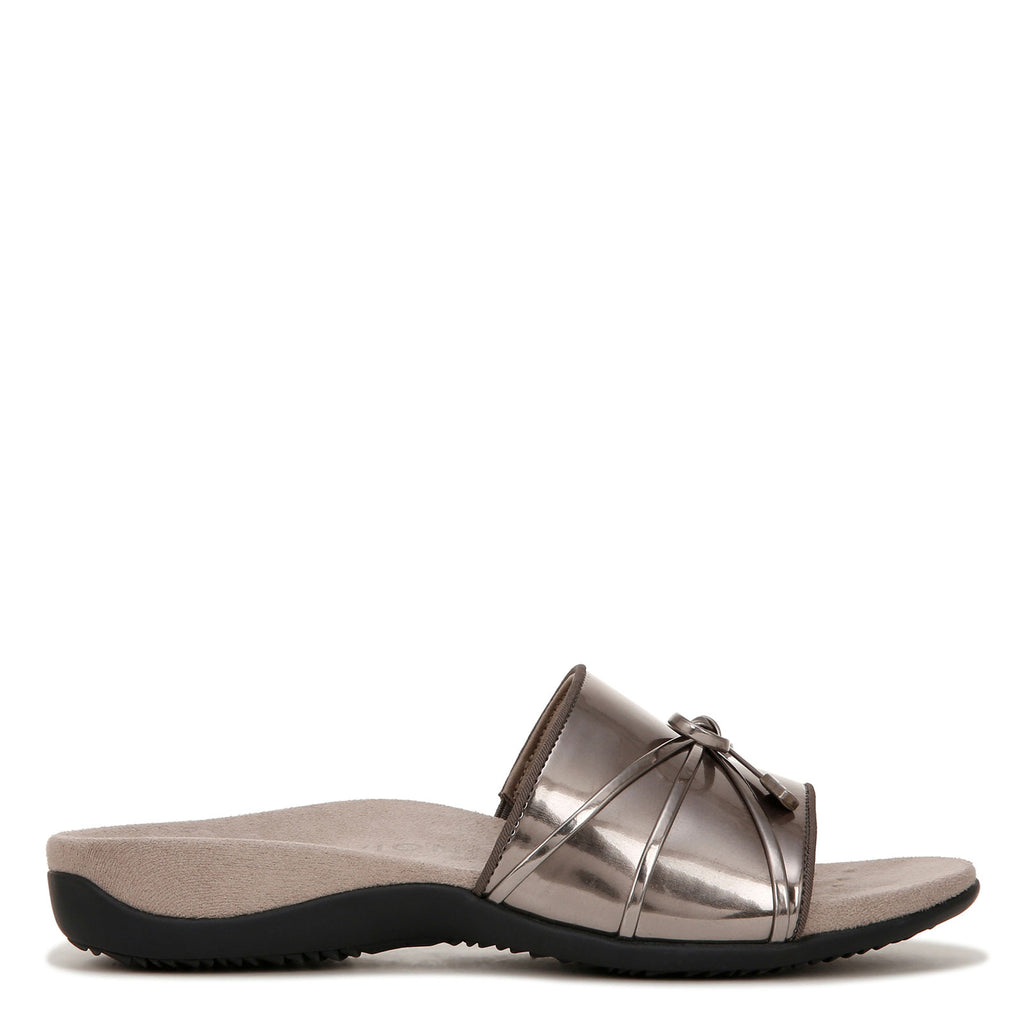 Women's Vionic Bella Slide Sandal PEWTER I8659S3020