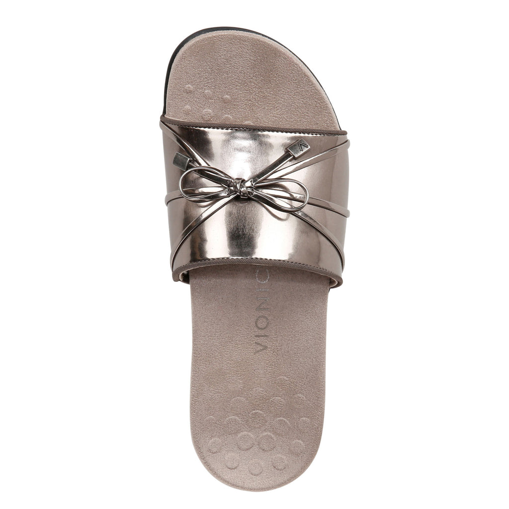 Women's Vionic Bella Slide Sandal PEWTER I8659S3020