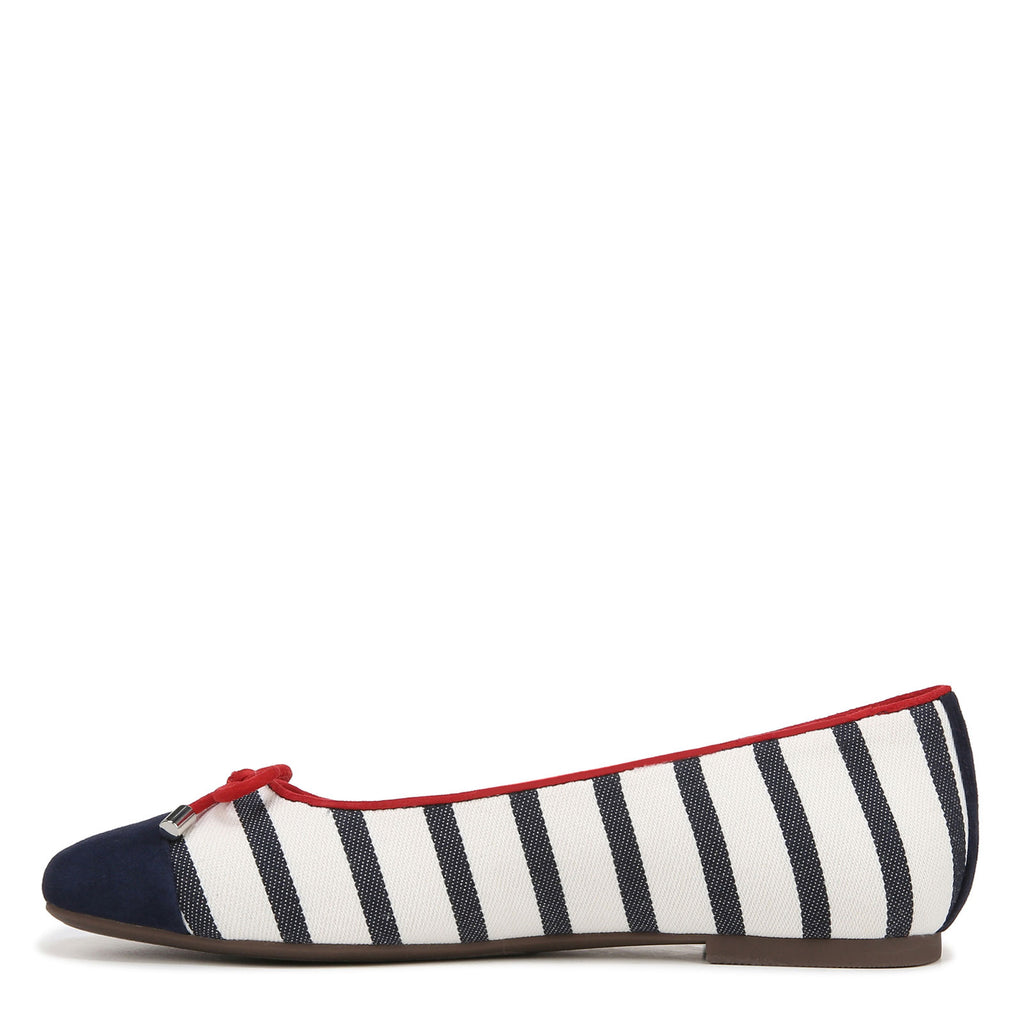 Women's Vionic Klara Flat NAVY STRIPE I8667F1403
