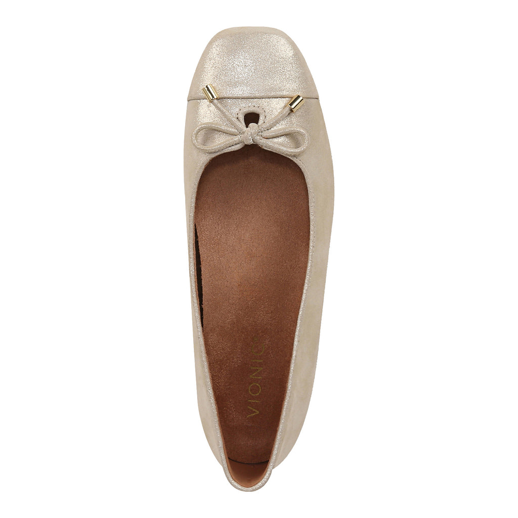 Women's Vionic Klara Flat PALE GOLD I8667L5700