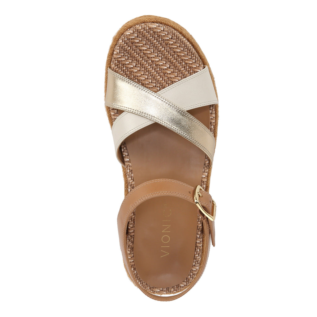 Women's Vionic Mar Sandal CAMEL/GOLD I8675L4203