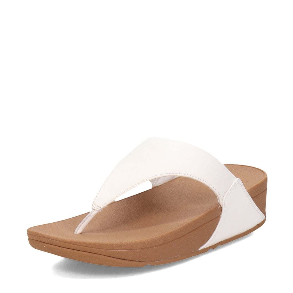 Women's FitFlop Lulu Thong Sandal WHITE I88-024