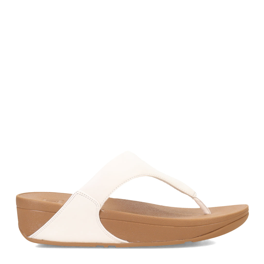 Women's FitFlop Lulu Thong Sandal WHITE I88-024