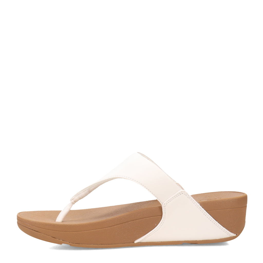 Women's FitFlop Lulu Thong Sandal WHITE I88-024