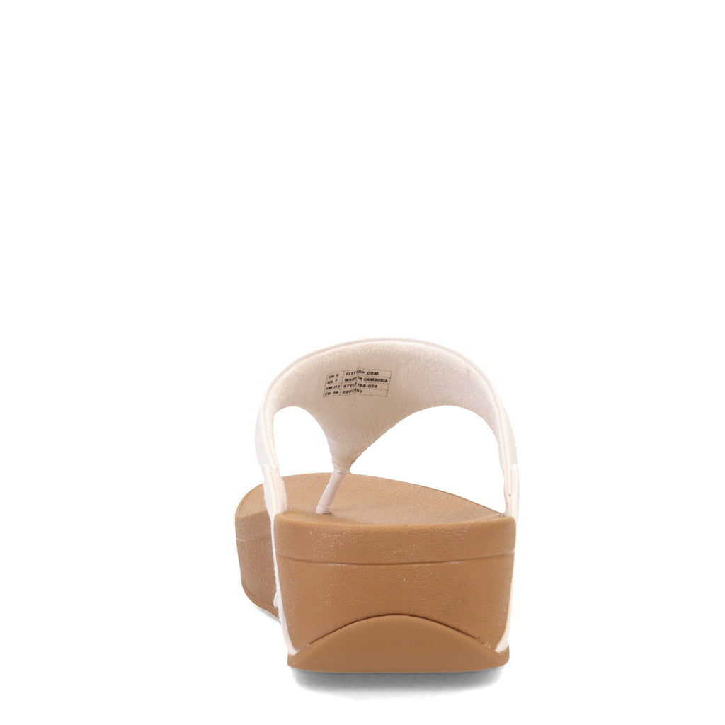 Women's FitFlop Lulu Thong Sandal WHITE I88-024