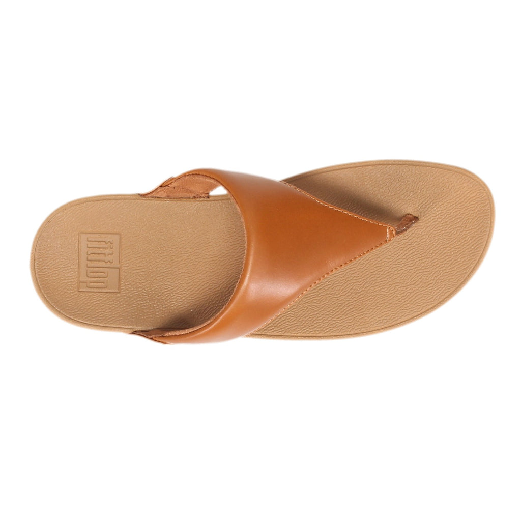 Women's FitFlop Lulu Thong Sandal LIGHT TAN I88-592