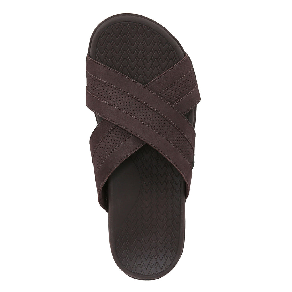 Men's Vionic Tide Slide Sandal CHOCOLATE I9343L1200