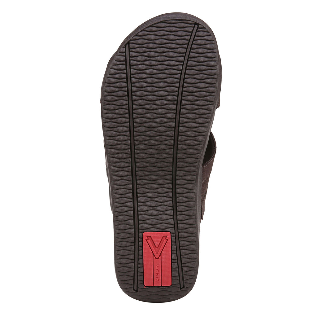 Men's Vionic Tide Slide Sandal CHOCOLATE I9343L1200