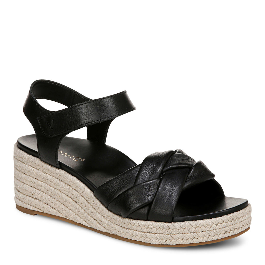 Women's Vionic Saratoga Sandal BLACK I9884L8004
