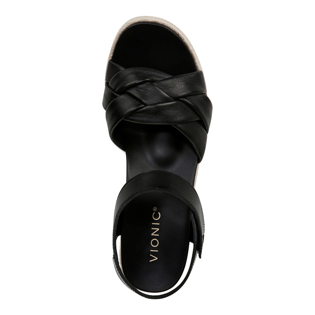 Women's Vionic Saratoga Sandal BLACK I9884L8004