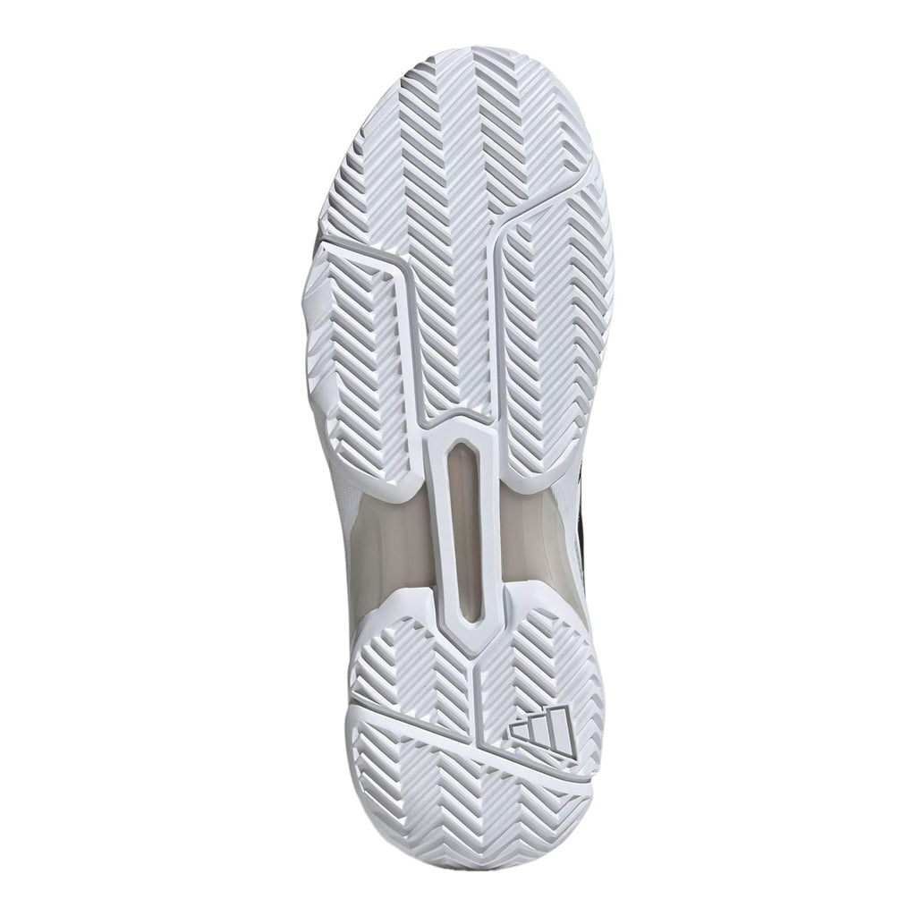 Men's Adidas CourtJam Control 3 Tennis Shoe WHITE / BLACK IF7888