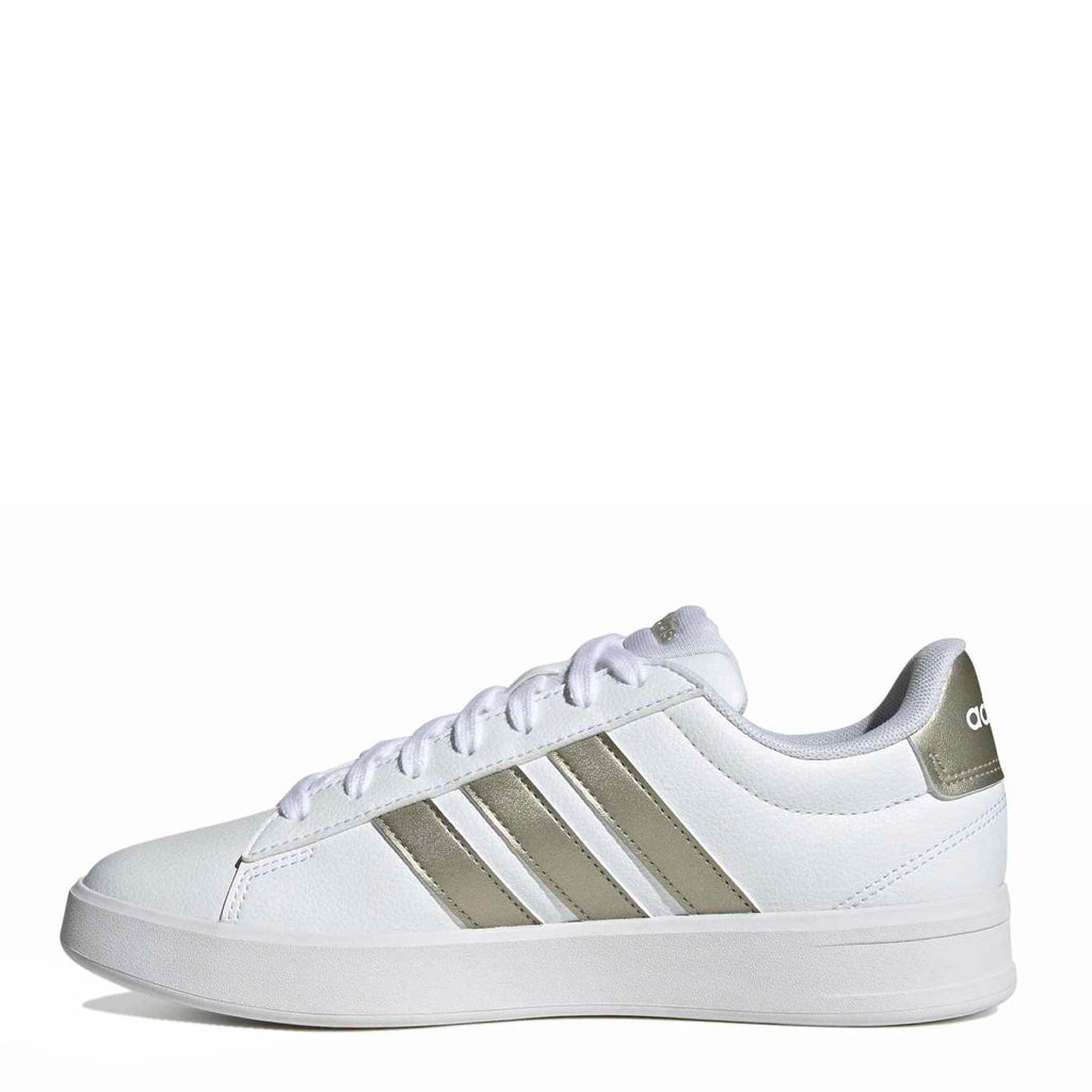 Women's Adidas Grand Court 3.0 Sneaker WHITE GOLD IH1488