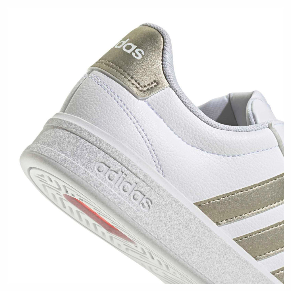 Women's Adidas Grand Court 3.0 Sneaker WHITE GOLD IH1488