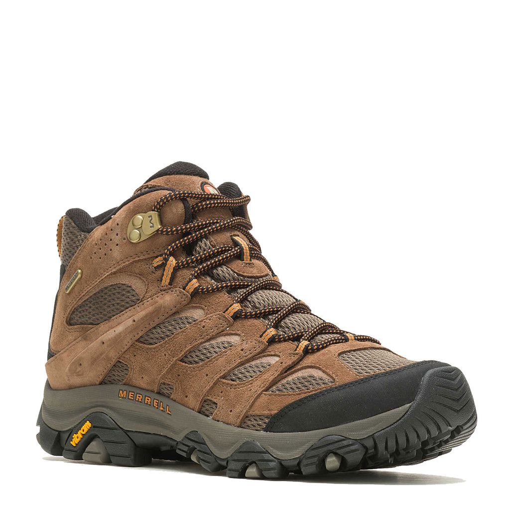 Men's Merrell Moab 3 Mid Waterproof Hiking Boot EARTH J035839Z