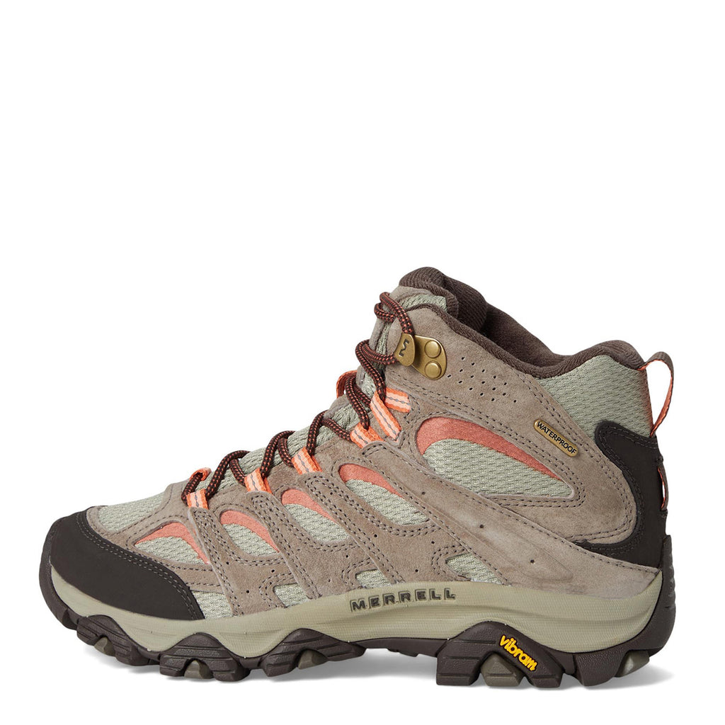 Women's Merrell Moab 3 Mid Waterproof Hiking Boot - Wide Width BUNGEE CORD J035848WZ
