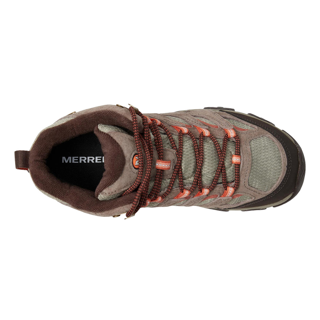 Women's Merrell Moab 3 Mid Waterproof Hiking Boot - Wide Width BUNGEE CORD J035848WZ