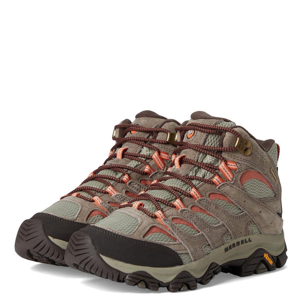 Women's Merrell Moab 3 Mid Waterproof Hiking Boot - Wide Width BUNGEE CORD J035848WZ