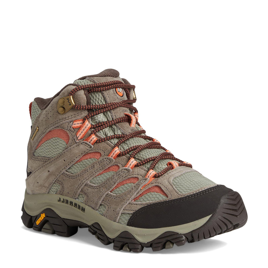 Women's Merrell Moab 3 Mid Waterproof Hiking Boot - Wide Width BUNGEE CORD J035848WZ