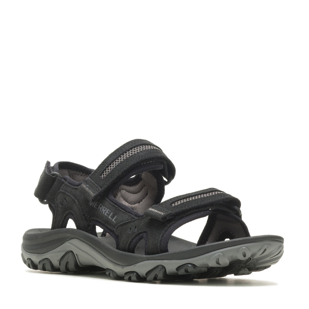 Men's Merrell Huntington Convertible Sandal BLACK LEATHER J036843Z