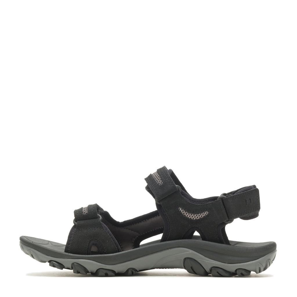 Men's Merrell Huntington Convertible Sandal BLACK LEATHER J036843Z