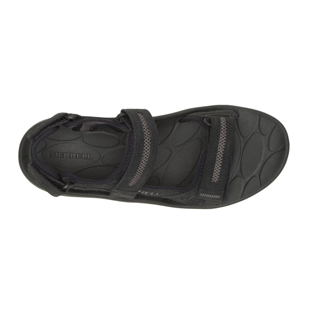 Men's Merrell Huntington Convertible Sandal BLACK LEATHER J036843Z