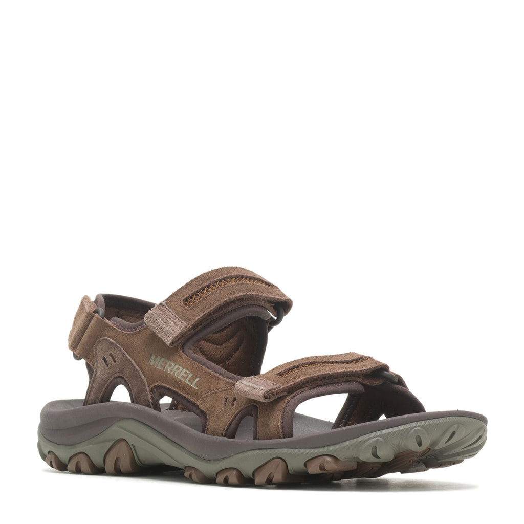 Men's Merrell Huntington Convertible Sandal EARTH LEATHER J036845Z