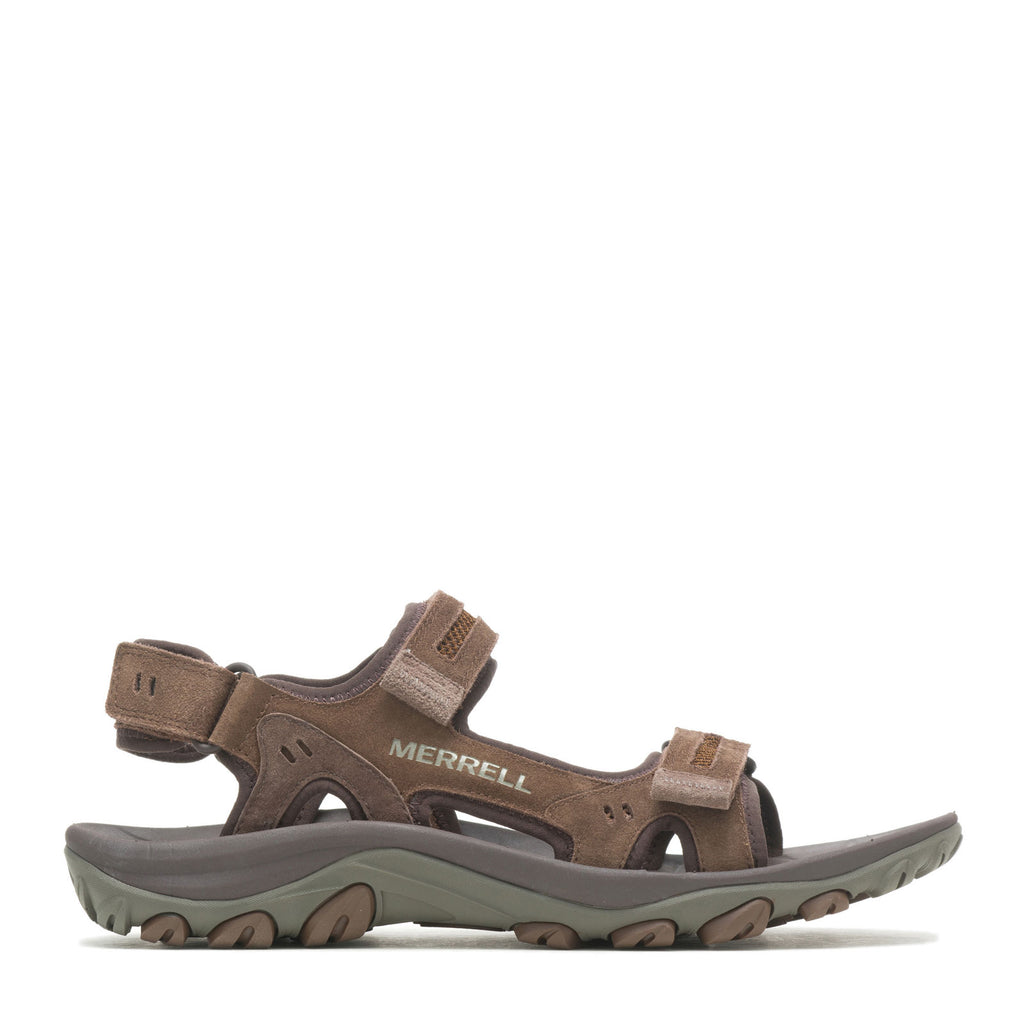 Men's Merrell Huntington Convertible Sandal EARTH LEATHER J036845Z