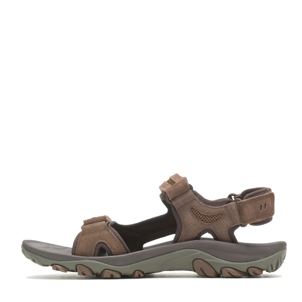 Men's Merrell Huntington Convertible Sandal EARTH LEATHER J036845Z