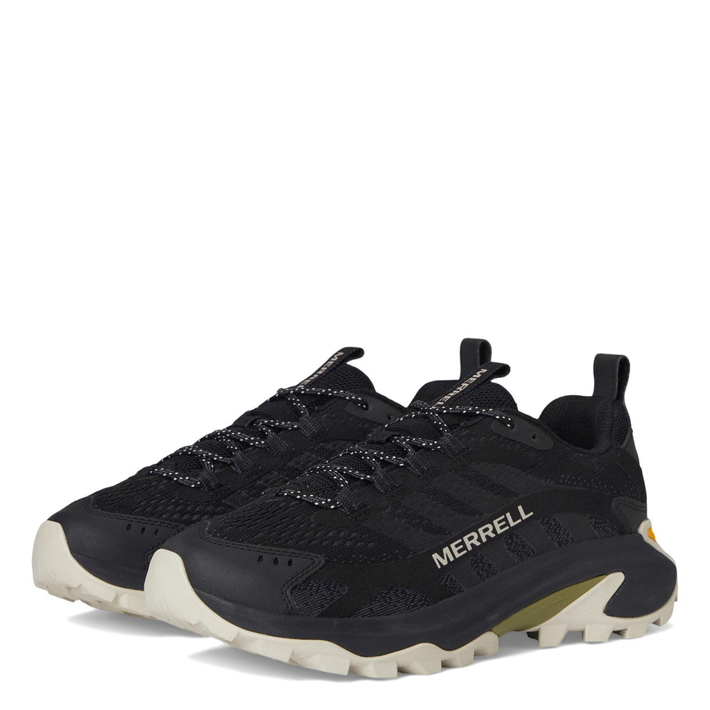 Men's Merrell Moab Speed 2 Hiking Shoe - Wide Width BLACK J037525W