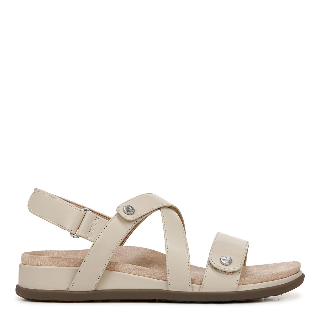 Women's Vionic Cypress Sandal PARCHMENT BEIGE LEATHER J0830L1250