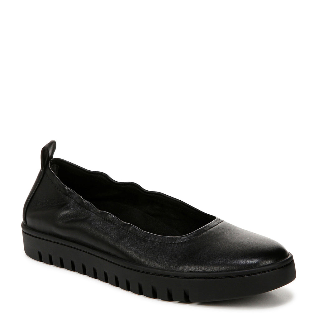 Women's Vionic Uptown Ballet Slip-On BLACK LEATHER J2129L1001