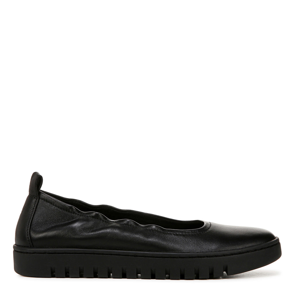 Women's Vionic Uptown Ballet Slip-On BLACK LEATHER J2129L1001