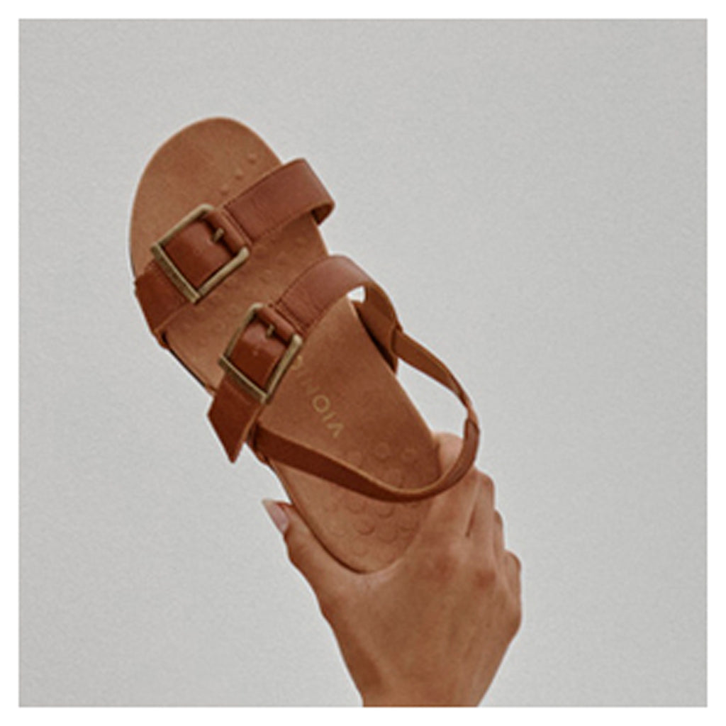 Women's Vionic Reese Sandal TAN LEATHER J2154L3200