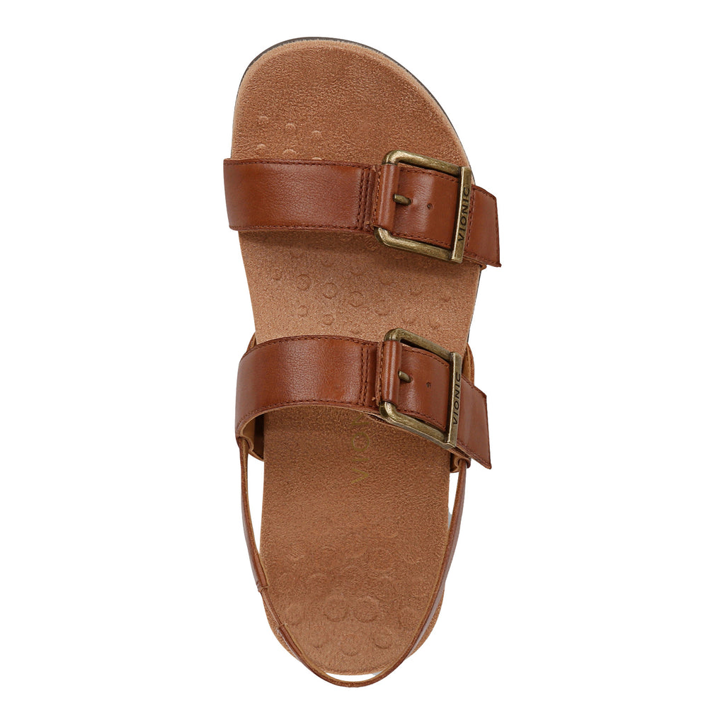 Women's Vionic Reese Sandal TAN LEATHER J2154L3200