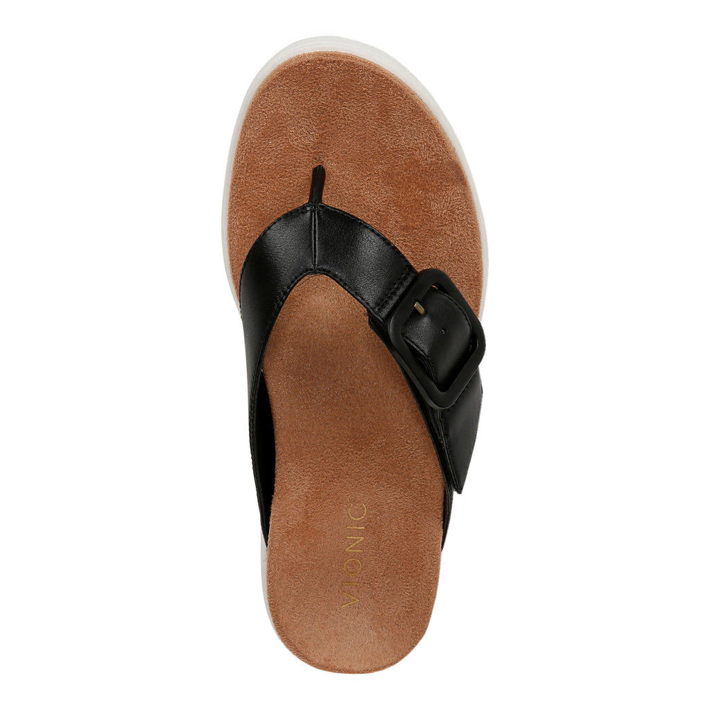 Women's Vionic Uptown Marin Thong Sandal BLACK J3159L1001