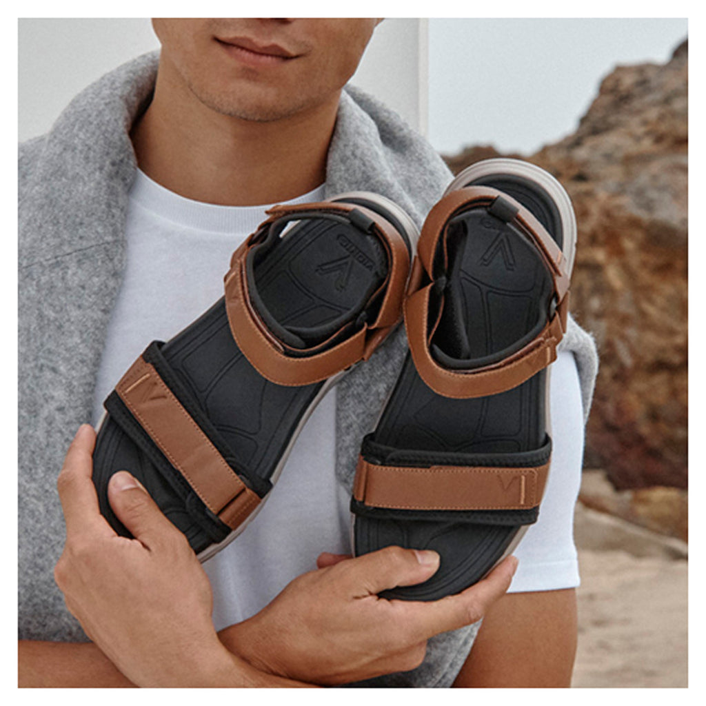 Men's Vionic Walk Max Wanderer Sandal HAZELNUT NAPPA J3205M1200