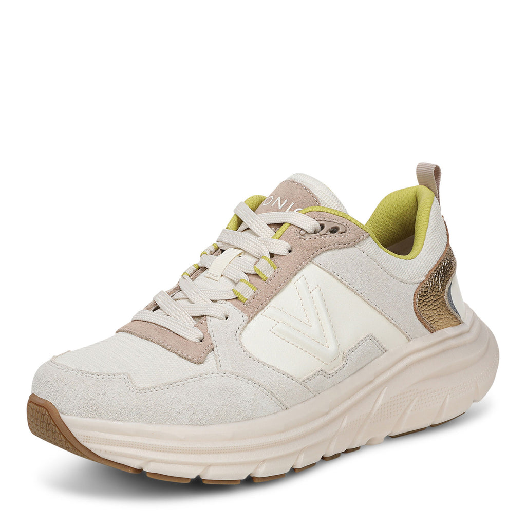 Women's Vionic Walk Max Skyline Sneaker IVORY / GOLD J3209M4102