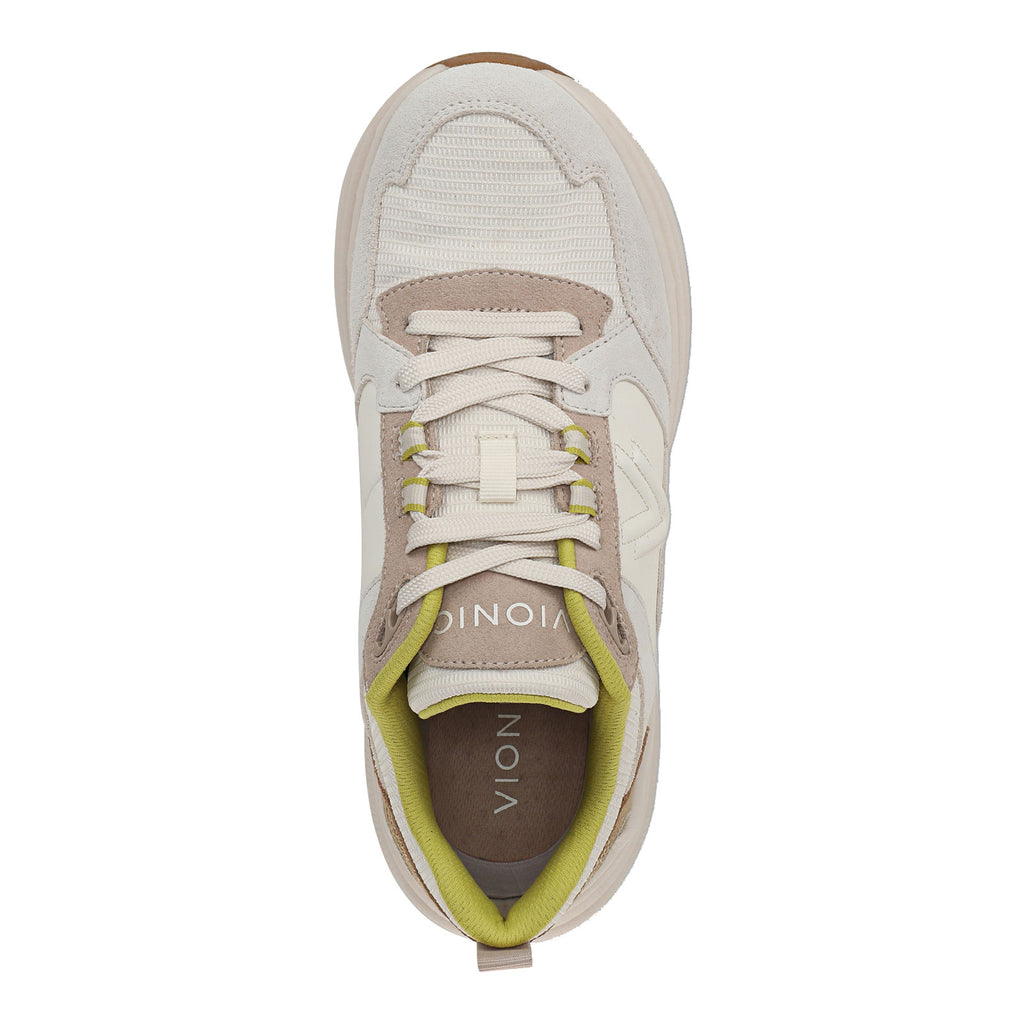 Women's Vionic Walk Max Skyline Sneaker IVORY / GOLD J3209M4102