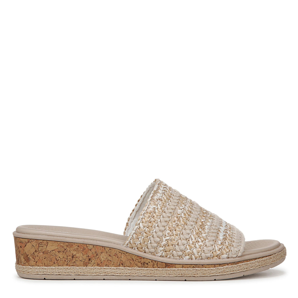 Women's BZees Breezy Sandal WHITE / BEIGE J4183F1100