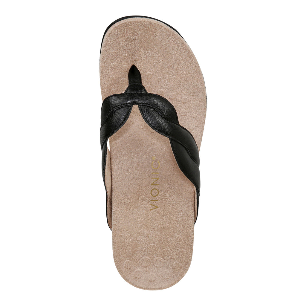 Women's Vionic Bella Braid Sandal BLACK J4526L1001