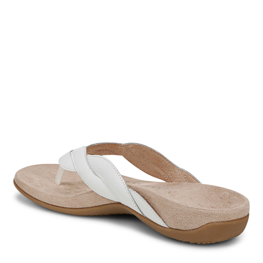 Women's Vionic Bella Braid Sandal WHITE J4526L1100