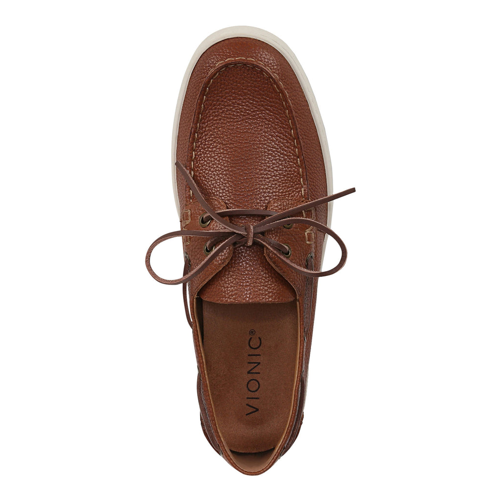 Men's Vionic Uptown Boat Shoe TAN J4880L1200