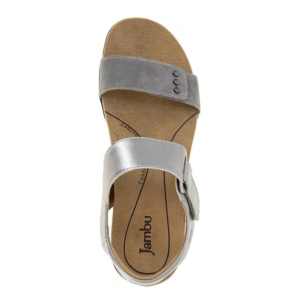 Women's Jambu Morgan Sandal GUN METAL J4MOR56