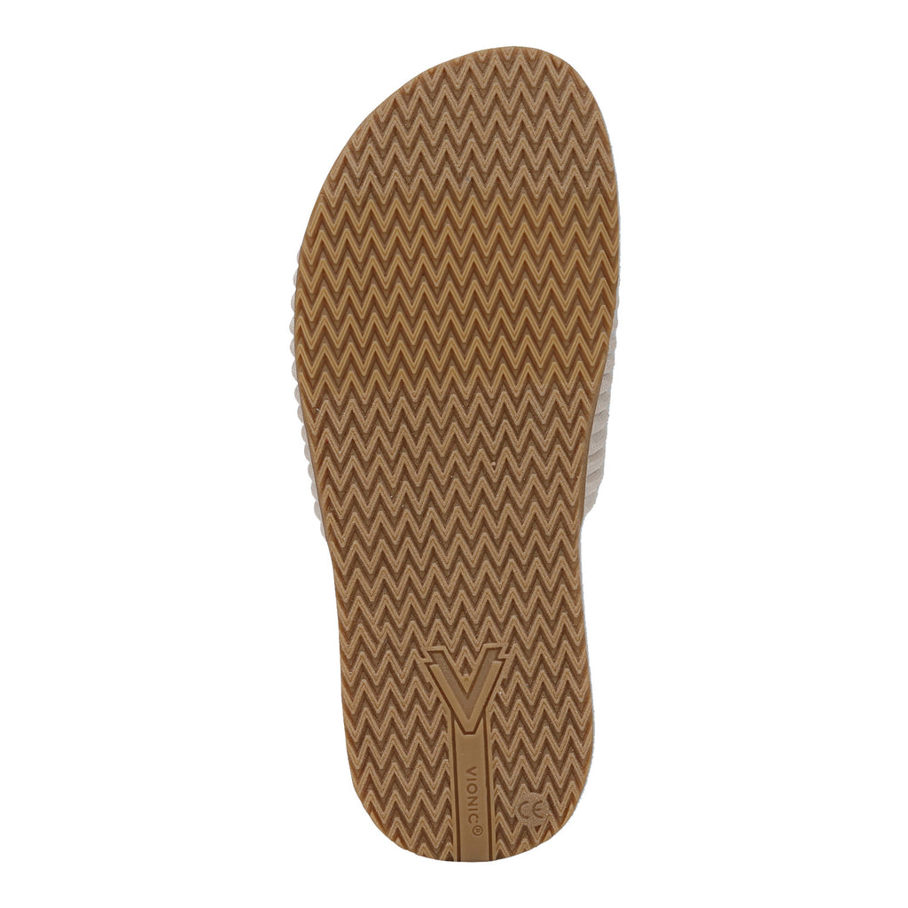Women's Vionic Evie Slide Sandal CREAM J5081F1100