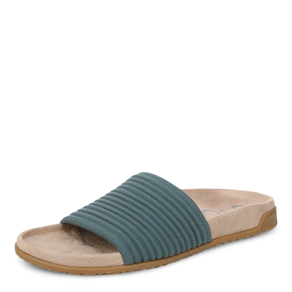 Women's Vionic Evie Slide Sandal Bodega Blue J5081F1400