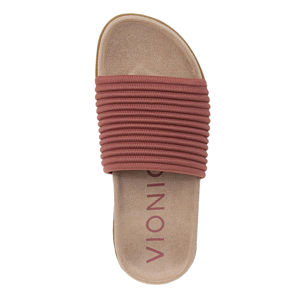 Women's Vionic Evie Slide Sandal WETHERED ROSE J5081F1651