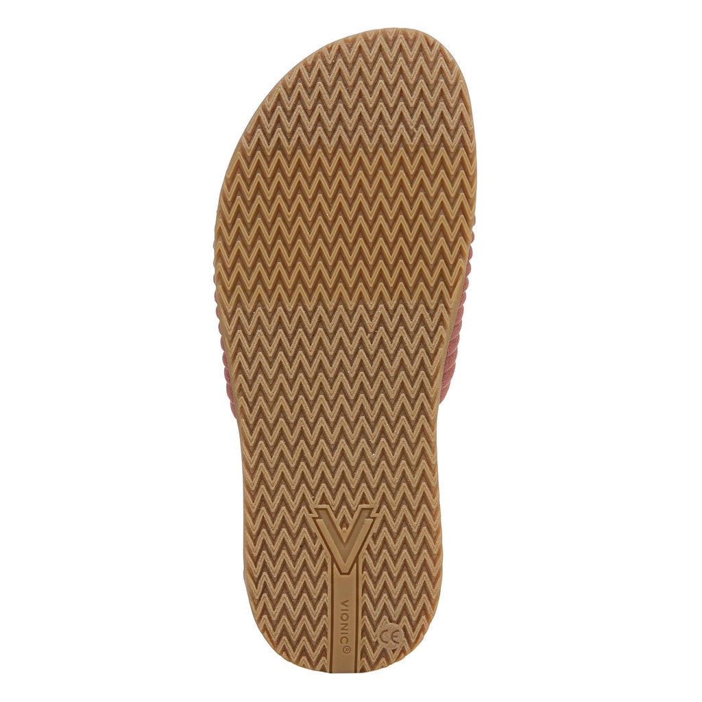 Women's Vionic Evie Slide Sandal WETHERED ROSE J5081F1651