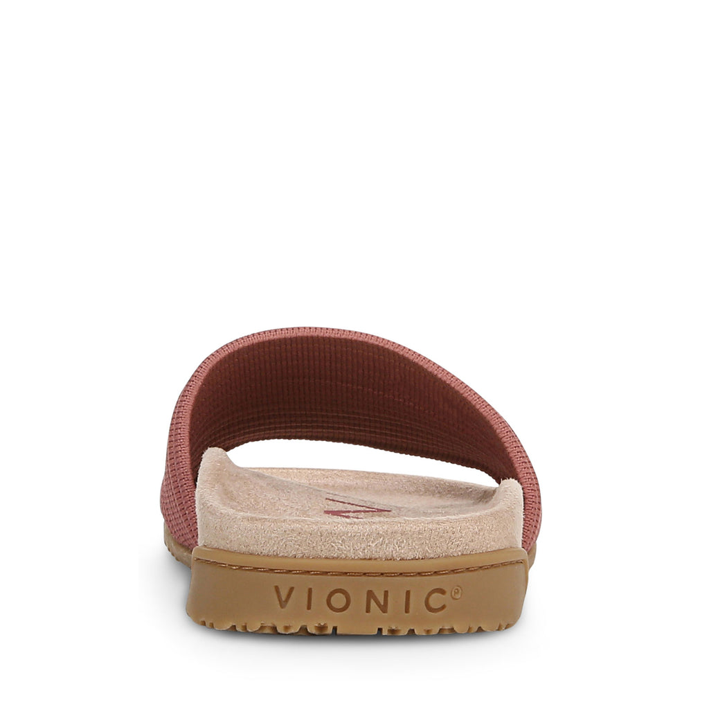 Women's Vionic Evie Slide Sandal WETHERED ROSE J5081F1651